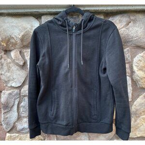 Figs On-Shift Full Zip Hoodie Black Small Women's